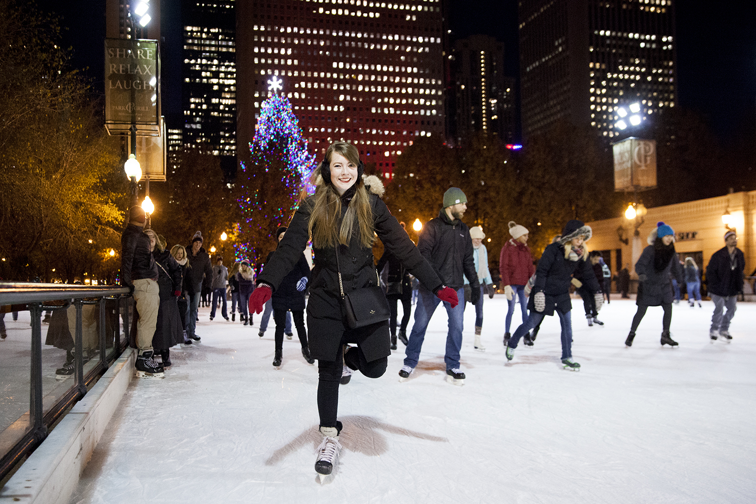 millennium park ice skating